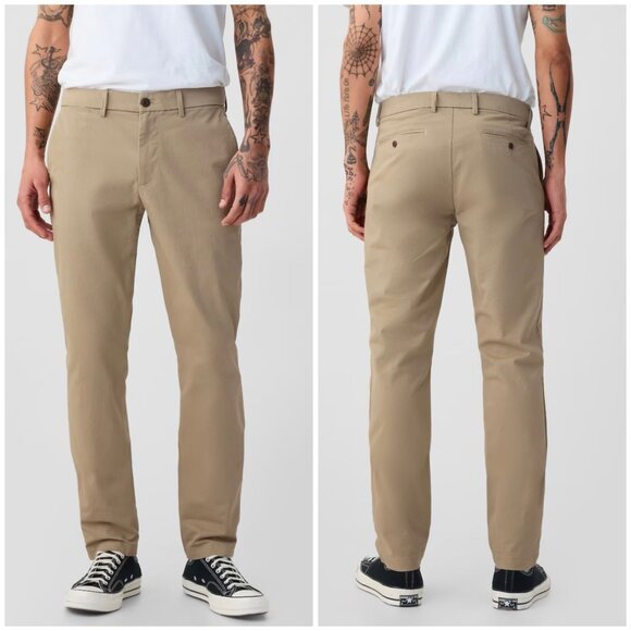 GAP Other - Gap Men’s Modern Khakis Chino Pants in Skinny Fit Khaki 30x27